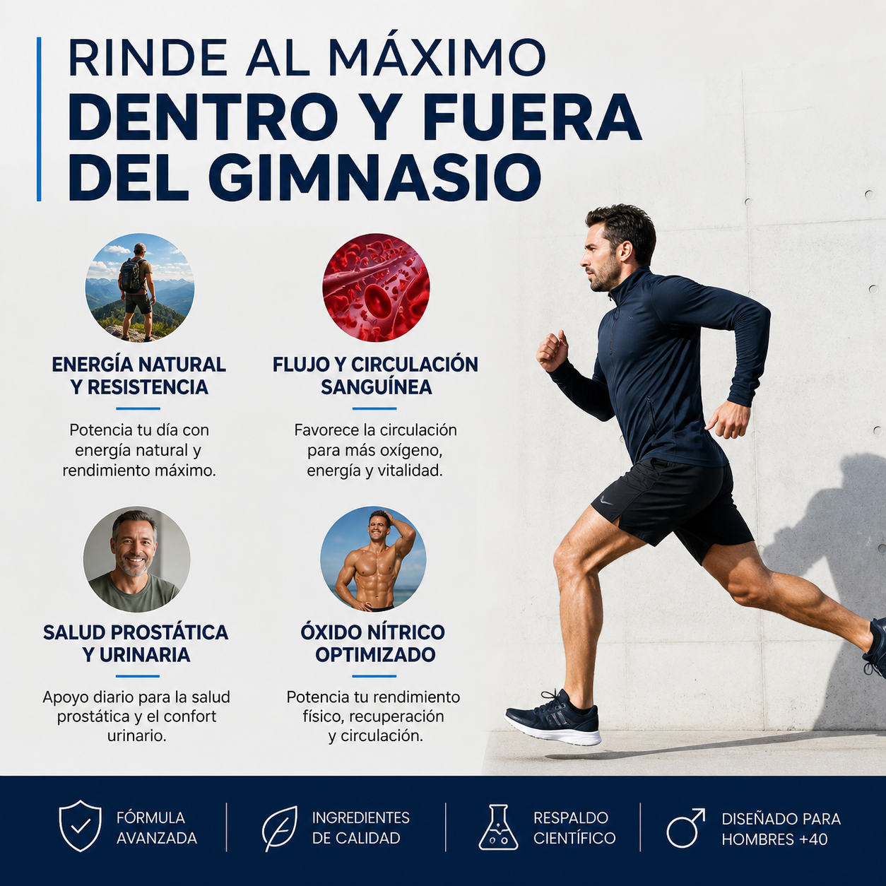 PROSTALIX™| Máximo rendimiento y vitalidad masculina
