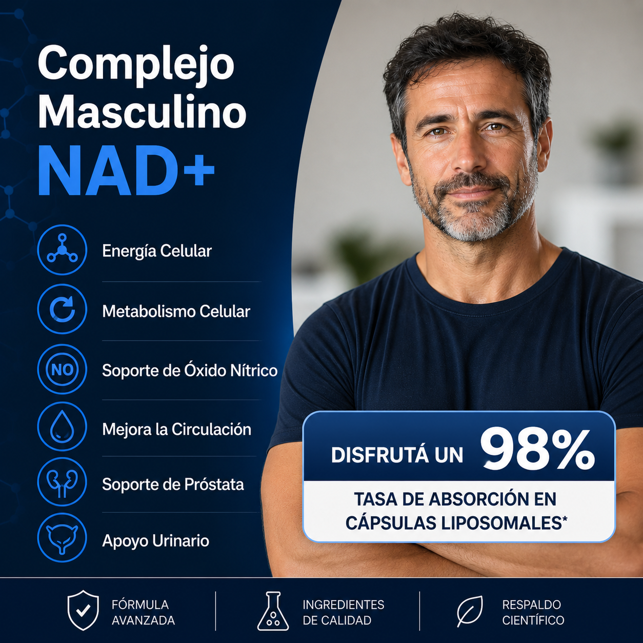 PROSTALIX™| Máximo rendimiento y vitalidad masculina